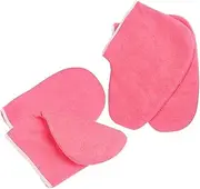 [DECOMELODY] 1Set Wax Therapy Accessories Paraffin Wax Hand Foot Covers Set Moisture Enhancing Spa Kit for Home Salon Use for Skin Softening Care