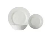 Maxwell & Williams White Basics European Rim Dinner Set 12pc