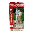 Venosan USA Womens Beige Compression Pantyhose Socks Closed Toe 20-30 mmHg Large