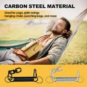 Hammock Hanging Spring Carbon Steel Porch Swing Spring Hanger Professional KoaYe