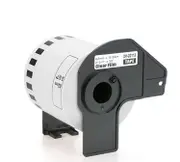 Brother DK-22113 Black on Clear Thermal Continuous Paper Compatible Label Roll (15.24mx62mm)