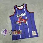 個性潮流 NBA 籃球 MITCHELL 和 NESS 多倫多猛龍隊 #1 TRACY MCGRADY 1998-99