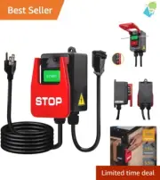 Versatile 120V Paddle Switch for Router, Table Saw & Power Tools - Easy Setup