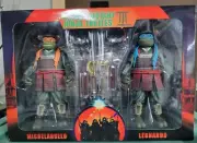 NECA TMNT III Leonardo & Michelangelo 2-Pack