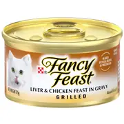 Fancy Feast Grilled Liver & Chicken Feast In Gravy Wet Cat Food 85g