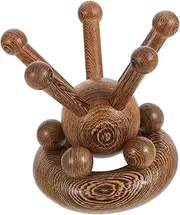 ARTSEWPLY 2Pcs Brush Wooden Natural Chicken Wing Wood Head Therapy Tools for Hair Care Multi Purpose Relaxation Alleviate Headaches for Men and
