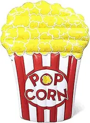 Popcorn Shape Swimming Ring, Floating Row Pool Float Raft Lounge for Adults, Inflatable Pool Float for Swimming Pool Party LWX