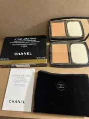 CHANEL LE TEINT ULTRA TENUE ULTRAWEAR FLAWLESS COMPACT FOUNDATION 70 BEIGE NIB