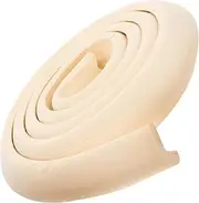 HOMSFOU Bumper Strip Clear Portable Table Corner Protector Trim Stoppers Security Door Stoppers Car Door Sill Protector Wall Doors Cot Edge Protector Switch Magnetic Door Catch Nbr Beige