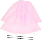 FRCOLOR Silicone Highlighting Cap Hair Highlighting Kit 2 Sets Hair Dyeing Tools for Highlights