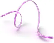 Philips Hue Indoor 5 m Smart LED Solo Lightstrip Basic Set, 1 Pack, Control with The Hue App, Compatible with Alexa, Google Assistant and Apple HomeKit