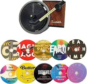 JVHGUBAY Record Player Air Freshener Car Vent Clip Fragrance Diffuser Retro air freshener Clip Vent Outlet Car Inter Decor Accessories Car Decoration (Style B)