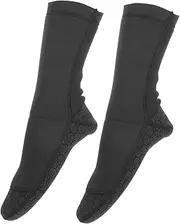 WOONEKY 1 Pair Diving Socks de Playa para Hombre Neoprene Booties Beach Shoes for Men Beach Playing Socks fin Socks Beach Sand Volleyball Socks Beach Volleyball Socks Scuba Socks