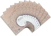 Landré Notepad Recycled A4 Ruled 80 Sheets Line Style 27 Blue Pack of 10