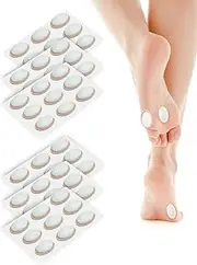Corn Cushions, Corn Removers for Feet, Oval Callus Pads, Soft Foam Callus Cushions, Waterproof Corn Protectors, Self-Stick Adhesive Cushions, Relief Pain from Calluses, Corns, Blisters, Heel Friction