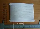 25-300ft 0.9 mm White Lift Pull String Cord for Shades, Honeycomb, Window Blinds