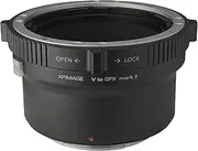 [XPIMAGE] Lens Mount Adapter Ring for Hasselblad V Lens to Fujifilm GFX Camera GFX50 GFX100