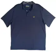 Jack Nicklaus Classic Navy Mens Medium Golf Polo Activewear Golden Bear Shirt