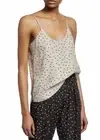 ATM Polka Dot Silk Cami in Soil Combo. Size XS. NWT. Retail- $