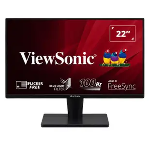 【ViewSonic 優派】VA2215-MH 22型 VA 100Hz 護眼電腦螢幕(內建喇叭/5ms)