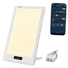 Light Therapy Sunrise Wake-up lamp APP Control Light Alarm Clock UV-Free 3