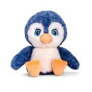 Adoptable World 16cm Penguin Plush Stuffed Animal Kids/Child Soft Toy Blue 0m+