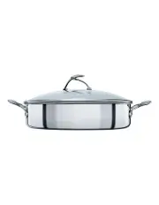 [Circulon] C-Series Nonstick Clad Induction Covered Sauteuse 30cm in Stainless Steel