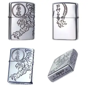 【Zippo】白虎銀防風打火機(美國防風打火機)