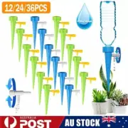 AU Drip Irrigation System Kit Drippers Self Watering Spikes Garden Plant Flower