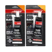 Car Engine Gasket High Temperature Silicone Sealant Rubber Moistureproof Glue BK (for: Fiat)
