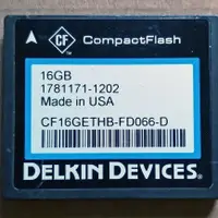 在飛比找蝦皮購物優惠-新品/美國DELKIN DEVICES CF卡16GB本地磁