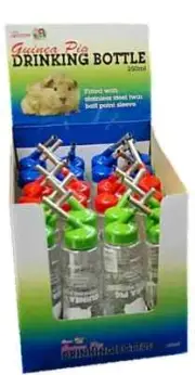 Percell Guinea Pig Small Animal Drinking Bottle 250ml Drinker