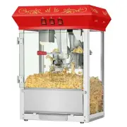 Popcorn Popper Machine Movie Night Superior 3 Gallon Capacity Popcorn Maker 8oz