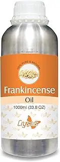 Crysalis Frankincense (Boswellia) |100% Pure & Natural Undiluted Essential Oil Organic Standard/Steam Distilled Oil for Room Fragrances, Perfume, Scented Diffuser, Incense 1000 ML