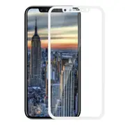 0.26mm Arc Edge Full Cover Tempered Glass Screen Protector Film for iPhone X WHITE COLOR