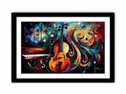 Music Art Art Framed print