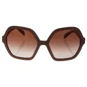 Prada Prada SPR 06S UFF-2F1 - Matte Alluminium Pink/Pink Gradient by Prada for Women - 56-18-135 mm Sunglasses