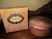 Vintage Houbigant Deluxe Chantilly SEALED Dusting Powder W/ Puff 6 oz. NEW