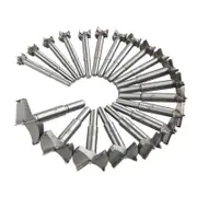 20pcs/set 14-50mm Forstner Drill Bits Woodworking Self Centering Hole Saw Cutter Multicolor