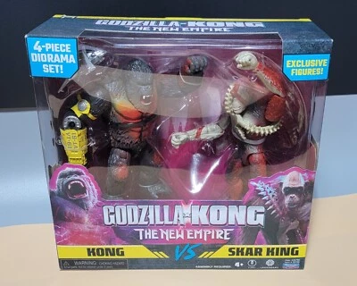 Brand New Godzilla vs. Kong Collectible 4+ Action Figures EXCLUSIVE FIGURES