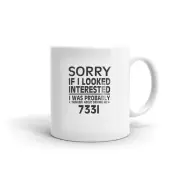 Thinking About My 733I Driver Car Lovers Vehicle Model Coffee Tea Ceramic Mug