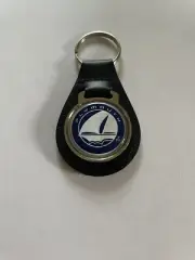 Plymouth Ship Keychain Black Key Fob Key Chain