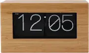 Automatic Page Turning Clock, Flip Desk Clock, Vintage 12 Hours Digital Display Mechanical Flip Down Clock for Home Living Room Office Decor