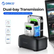ORICO 2.5/3.5" Hard Drive Enclosure USB 3.2 Gen 1 for HDD SSD 40TB