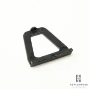 Hollow Pull Tabs for Window Screens - BLACK -- MADE IN THE USA - FREE SHIPPING