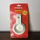 Vintage 1995 Pyrex ACCESSORIES Kitchen Measuring Cup Set Of 4 4 MADE USA NOS VTG