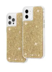 Case Mate Twinkle Gold Apple iPhone 12 pro max & iPhone 8 Plus