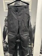 Dainese Tempest 2 D-Dry Women's Touring Motorcycle Pants - Blk/Ebony - UK 10/S