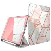 For Ipad 10.2 Case with Built-in Screen Protector & Kickstand Cosmo Trifold Stand