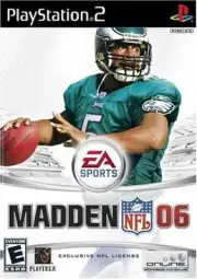 Madden NFL 2006 PlayStation 2 Football Game with QB Vision and Precision Passing